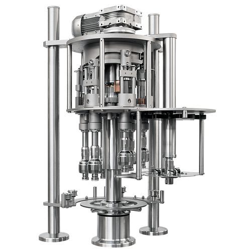 Torretta tappatrice ad azione meccanica - TTR-PF/360-06 - Rejves Machinery S.r.l - rotativa / screw-on / verticale