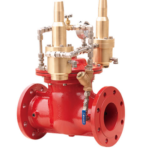 Valvola di scarico a comando assistito - SRVP - Prosave Korea - con flangia / regolabile