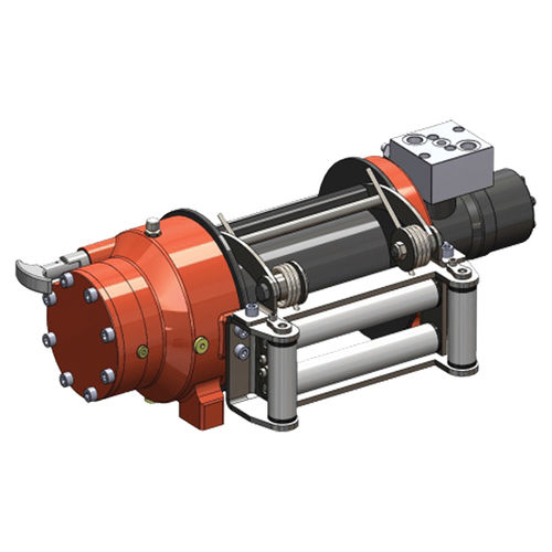 Argano idraulico - HMW 4.3 PHT-EN - Hammer Winch - di trazione / per veicolo / a ingranaggi