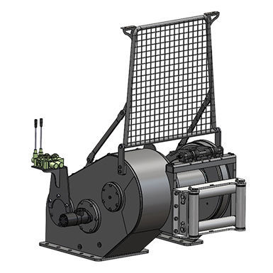 Argano idraulico - HMW 50.0 THT - Hammer Winch - per carichi pesanti / di tiraggio / a ingranaggi