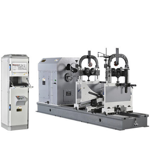 Macchina equilibratrice orizzontale - H-IHB 3 - MBS Balance System GmbH - dinamico / statico / con trasmissione a cinghia