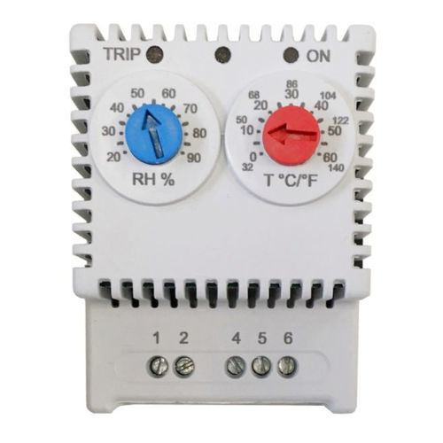 Termoigrostato elettronico - ETUH 22 - ELMEKO GmbH + Co. KG - su guida DIN / con indicatore a LED