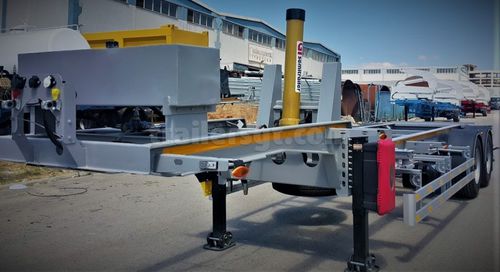 Semirimorchio con cassone ribaltabile - Gt Semi Trailers - per contenitore / a 2 assi / trainato