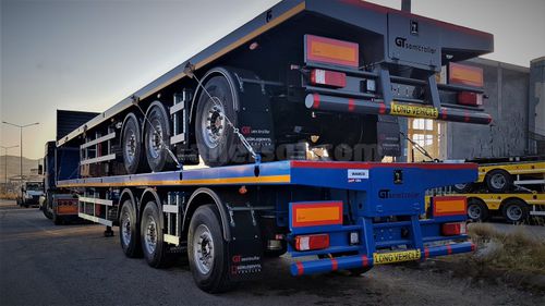 Semirimorchio a pianale - Gt Semi Trailers - per merce / a 3 assi / a 4 assi
