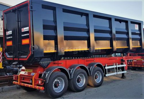 Semirimorchio con cassone ribaltabile - Gt Semi Trailers - per ferraglia / a 3 assi / a 4 assi