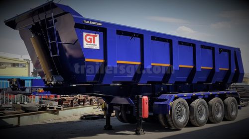 Semirimorchio con cassone ribaltabile - Gt Semi Trailers - da cantiere / a 3 assi / a 4 assi