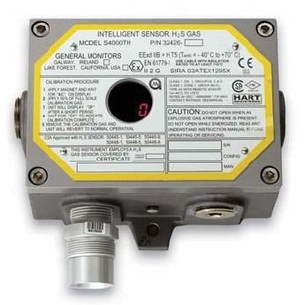 Trasmettitore di gas H2S - 0 - 100 ppm, CSA, FM, ATEX | S4000TH - General Monitors - TFMOS / TFMOS / multiuso