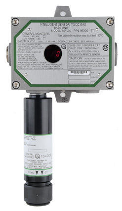 Trasmettitore di gas tossico - ATEX, CSA, CE, SIL 2 | TS4000H - General Monitors - elettrochimico / multiuso