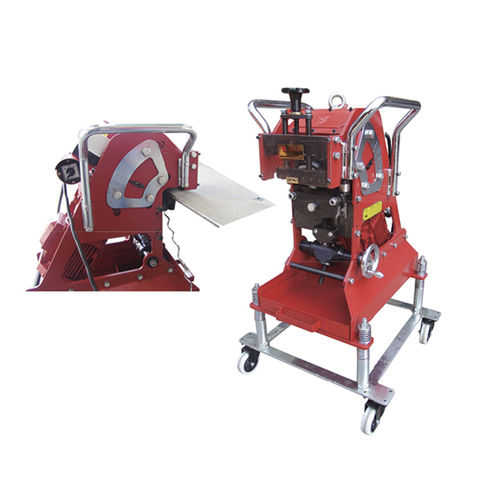 Smussatrice elettrica - CHP series - Shanghai Huawei Welding & Cutting Machine Co., Ltd. - portatile / mobile / lamiera