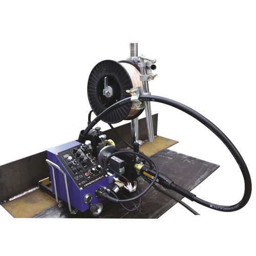 Carrello di saldatura automatico - HK-8SS-L  - Shanghai Huawei Welding & Cutting Machine Co., Ltd. - con alimentatore di filo