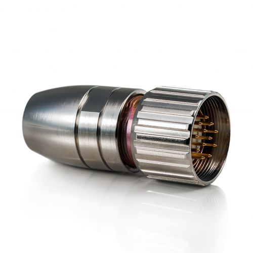 Connettore di alimentazione elettrica - C9 - Precizika Metrology - DIN / circolare / 6-20 contatti