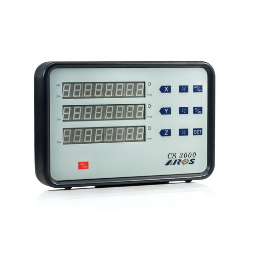 Indicatore di posizione - CS 3000 - Precizika Metrology - digitale / su guida DIN / RS-232