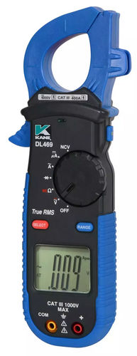 Multimetro a pinza digitale - KANE-DL469 - Kane International - portatile / 600 V / 1000 V