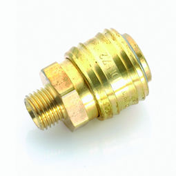 Adattatore idraulico per tubi - 430 series - ITV - maschio / in ottone / dritto