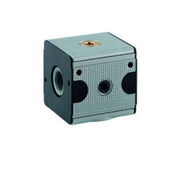 Distributore pneumatico a cassetto - 122701 - ITV - a comando elettrico / modulare / in alluminio