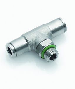 Raccordo pneumatico - ipso 020 FKM - ITV - push-in / a T / ISO