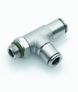 Raccordo pneumatico - ipso 021 FKM - ITV - push-in / a T / ISO
