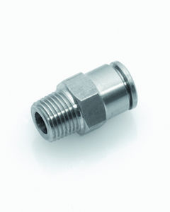 Raccordo pneumatico - STX 01 k - ITV - filettato / push-in / ISO