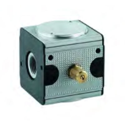 Valvola manuale - 122801 - ITV - per aria compressa / modulare / in alluminio
