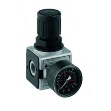 Regolatore di pressione per aria compressa - 120401 - ITV - a membrana / monostadio / in alluminio