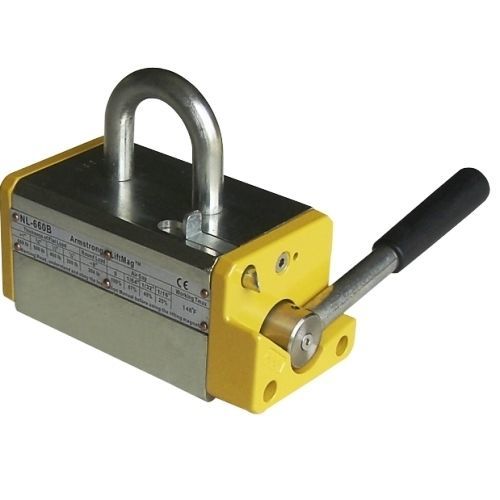 Magnete permanente di sollevamento a commutazione manuale - NL-660B - Armstrong Magnetics Inc. - per movimentazione / per carico ferroso piatto o cilindrico / per lamiere in acciaio