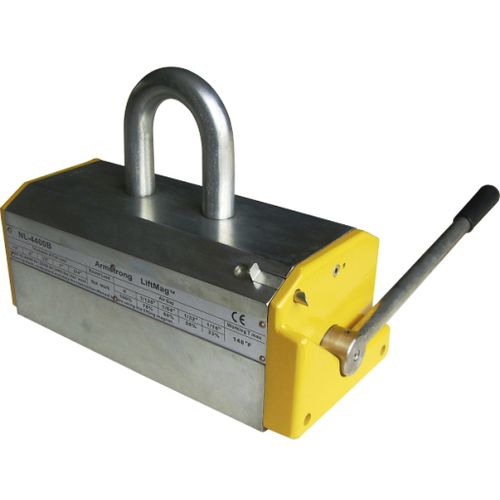Magnete permanente di sollevamento a commutazione manuale - NL-4400B - Armstrong Magnetics Inc. - per lamiera / per movimentazione / per carico ferroso piatto o cilindrico