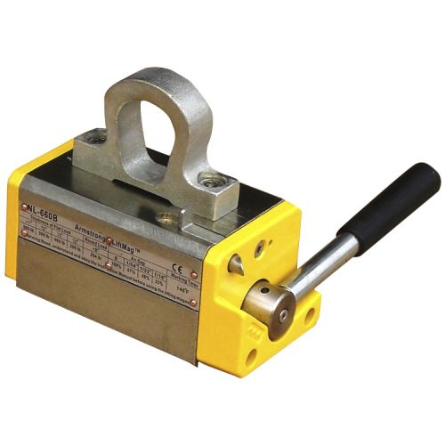 Magnete permanente di sollevamento a commutazione manuale - NL-660B(2) - Armstrong Magnetics Inc. - per lamiera / per movimentazione / per carico ferroso piatto o cilindrico