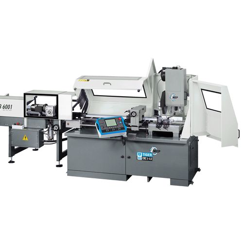 Sega circolare - TIGER 402 CNC HR 4.0 - MEP - per angoli / verticale / per metalli