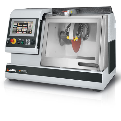 Macchina da taglio ad abrasione umida - QCUT 350 A - QATM - a lama rotativa / per materiali compositi / per PCB