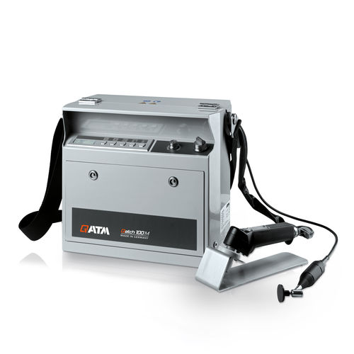 Lucidatrice elettrolitica - QETCH 100 M - QATM - completamente automatica / portatile / per operazioni di lucidatura