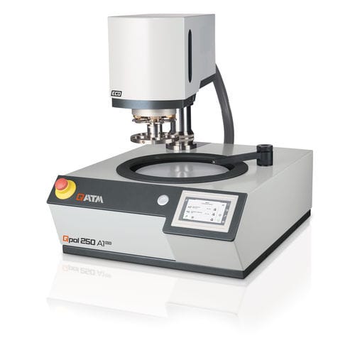 Smerigliatrice lucidatrice per laboratorio di metallografia - QPOL 250 A1-ECO - QATM - da banco / elettrica / pneumatica