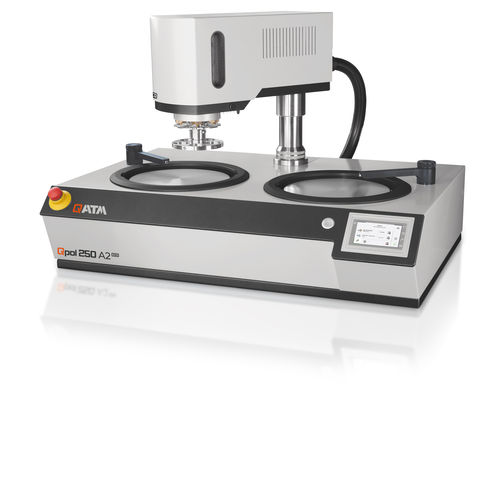 Smerigliatrice lucidatrice per laboratorio di metallografia - QPOL 250 A2-ECO - QATM - da banco / pneumatica / con variatore di velocità
