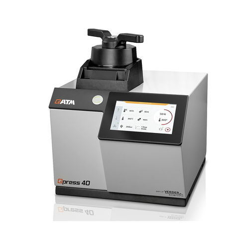 Pressa inglobatrice a caldo - Qpress 40 - QATM - idraulica / automatica / per campioni metallografici
