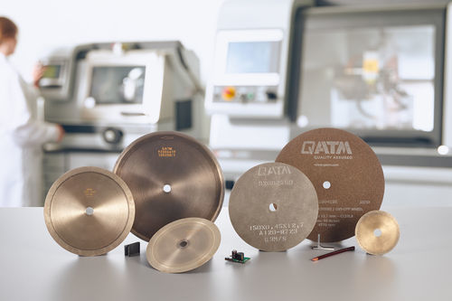 Disco da taglio per ceramica - QPREP - QATM - per alluminio / per metalli non ferrosi / per acciaio inossidabile
