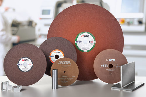 Disco da taglio per pietra - QATM - per ceramica / per acciaio inossidabile / in ossido di almluminio