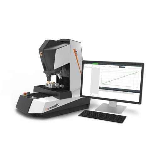 Tester di aderenza - Qscratch 20 - QATM - per rivestimento / da laboratorio / benchtop