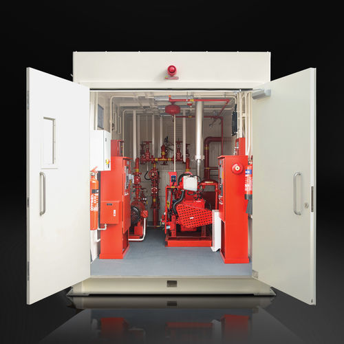 Unità di pompaggio in container - naffco - centrifuga / ad acqua / elettrica