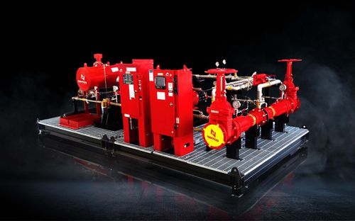 Unità di pompaggio montata in skid - NF-FP series - naffco - centrifuga / ad acqua / elettrica