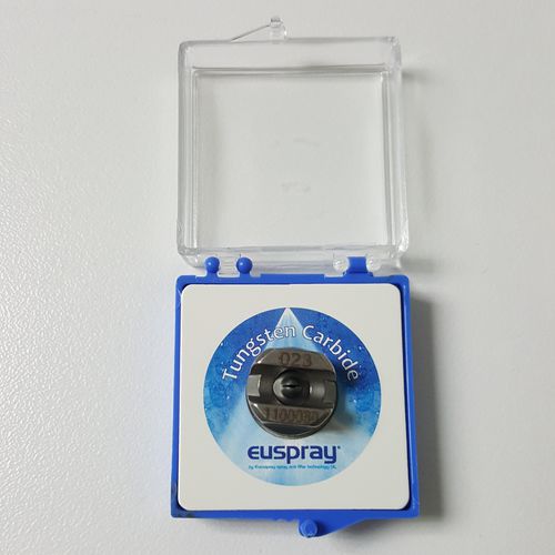 Ugello per liquidi - TC - EUSPRAY BY EUROSPRAY SPRAY AND FILTER TECHNOLOGY - a getto piatto / in carburo di tungsteno / in acciaio inossidabile