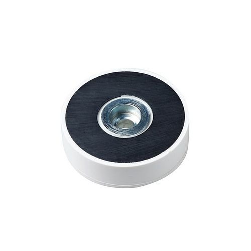 Magnete in ferrite - 43 PBH /43 KNH-F - IMA - pot / rivestito in gomma