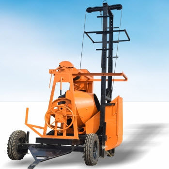 Betoniera con motore diesel - SAFARI 1000 MCL - Safari Construction Equipments Private Limited - mobile