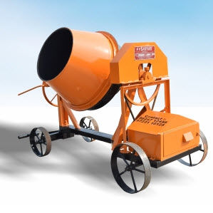 Betoniera elettrica - SAFARI 500 series  - Safari Construction Equipments Private Limited - con motore diesel / mobile