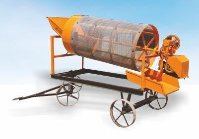 Vaglio per il settore industriale - SAFARI SIEVE series - Safari Construction Equipments Private Limited - per la produzione di sabbia / mobile / rotativo