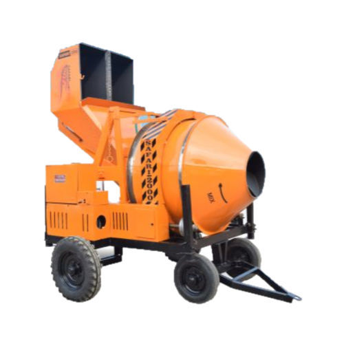 Betoniera elettrica - SAFARI 2000 M - Safari Construction Equipments Private Limited - con motore diesel / mobile / automatica