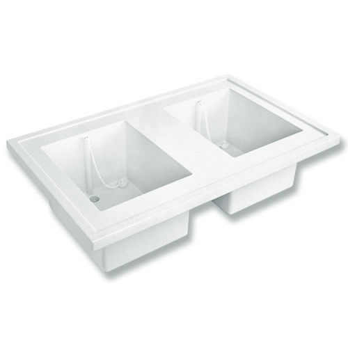 Banco di laboratorio con lavandino - TOP1275W543 series - PLASTIFER - pesatura