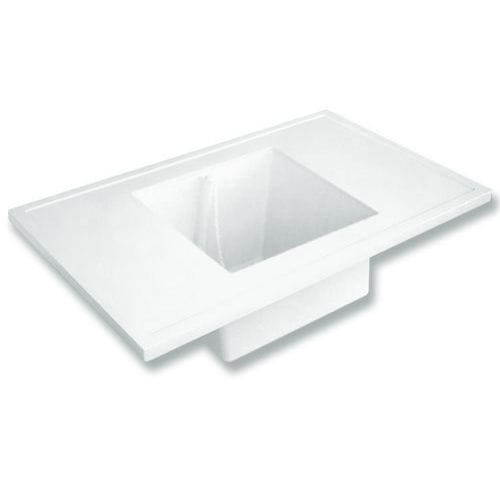 Banco di laboratorio con lavandino - TOP1275W654 series - PLASTIFER - pesatura