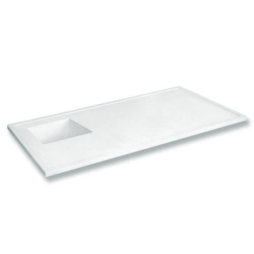 Banco di laboratorio con lavandino - TOP1560W332 series - PLASTIFER - pesatura