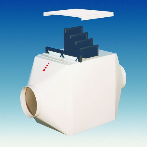Filtro a gas - FILTERBOX - PLASTIFER - ad aria / a carboni attivi / per applicazioni chimiche