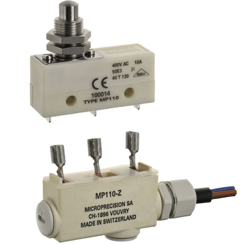 Micro-interruttore a leva - MP110 - Microprecision Electronics - unipolare / IP67 / sigillato