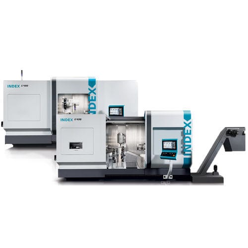 Centro di tornitura-fresatura CNC - G400/ G420 - INDEX FRANCE - orizzontale / 5 assi / a mandrino